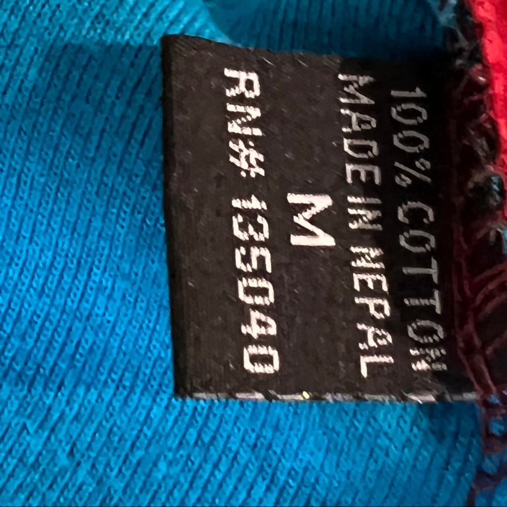 Rising International Patchwork Hoodie Size Medium - image 6